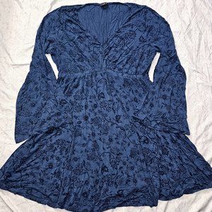 Skater/Bell Sleeve Flare Dress | Torrid Size 1